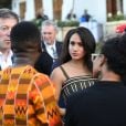 Meghan Markle, duchesse de Sussex, se rend à la résidence de l'ambassadeur à Cape Town, au 2 ème jour de leur visite en Afrique du Sud. Le 24 septembre 2019