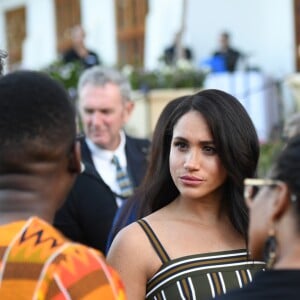 Meghan Markle, duchesse de Sussex, se rend à la résidence de l'ambassadeur à Cape Town, au 2 ème jour de leur visite en Afrique du Sud. Le 24 septembre 2019