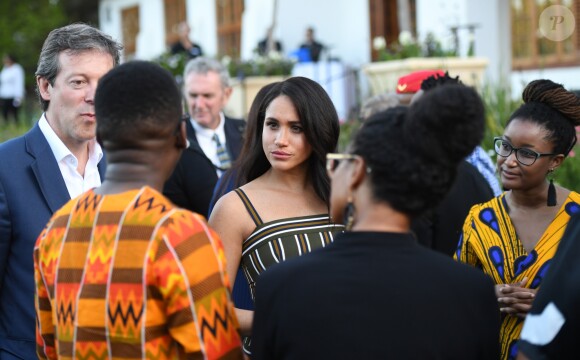 Meghan Markle, duchesse de Sussex, se rend à la résidence de l'ambassadeur à Cape Town, au 2 ème jour de leur visite en Afrique du Sud. Le 24 septembre 2019