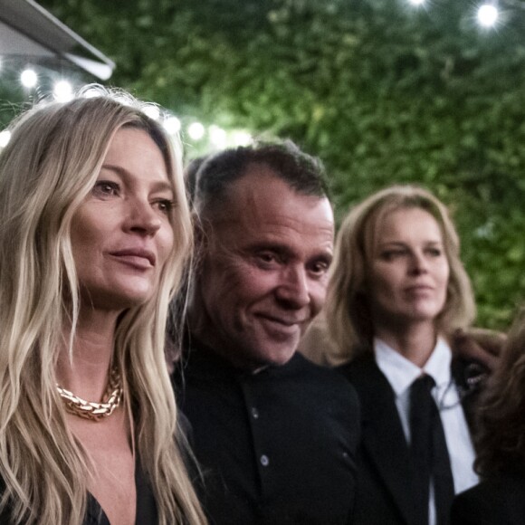 Kate Moss au défilé Zadig & Voltaire Collection Prêt-à-Porter Printemps/Eté 2020 lors de la Fashion Week de Paris, France, le 25 septembre 2019. © Olivier Borde/Bestimage