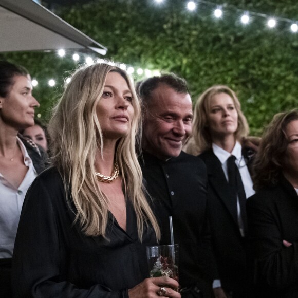 Kate Moss au défilé Zadig & Voltaire Collection Prêt-à-Porter Printemps/Eté 2020 lors de la Fashion Week de Paris, France, le 25 septembre 2019. © Olivier Borde/Bestimage