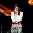 Nolwenn Leroy lors de la 7ème édition du concert caritatif "Leurs voix pour l'espoir" au profil de la recherche contre le cancer du pancréas à l Olympia à Paris, France, le 1er octobre 2018. © Guillaume Gaffiot/Bestimage