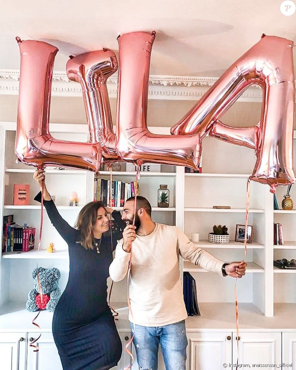 Anaïs Sanson, enceinte de son deuxième enfant, dévoile le prénom de sa fille sur Instagram, le 29 septembre 2019