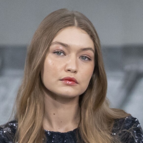 Gigi Hadid - Défilé de mode "Chanel", collection PAP printemps-été 2020 au Grand Palais à Paris. Le 1er octobre 2019.