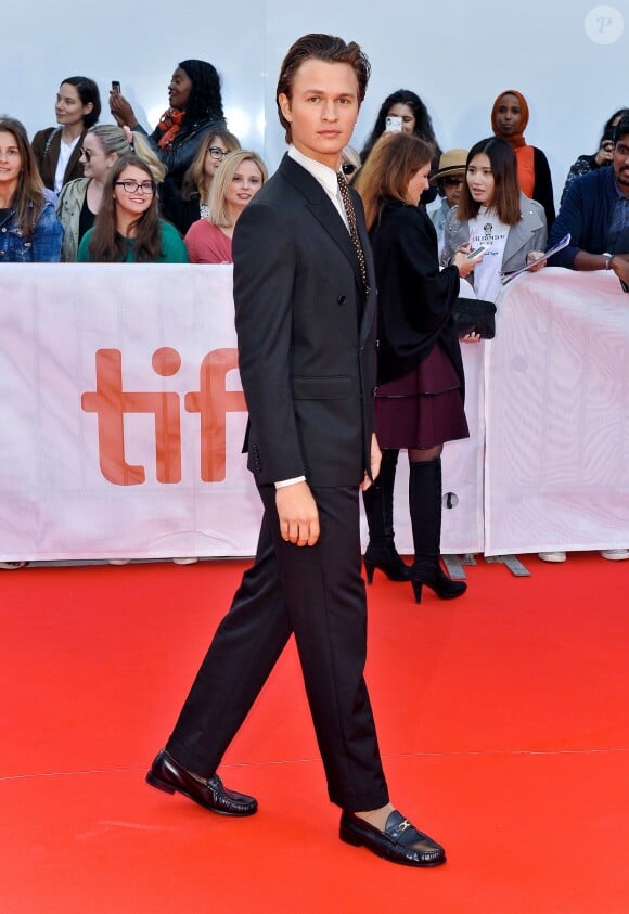 Ansel Elgort lors de la première du film "The Goldfinch" pendant le festival international du film de Toronto (TIFF), à Toronto, le 9 septembre 2019. © Brent Perniac/AdMedia/Zuma Press/Bestimage