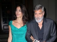 George Clooney bien barbu s'offre une chic soirée avec Amal divine