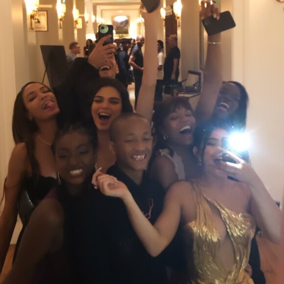 Kylie Jenner, Kendall Jenner, Jaden Smith- Week-end de Mariage de Justin Bieber et Hailey Baldwin, le 1er octobre 2019.