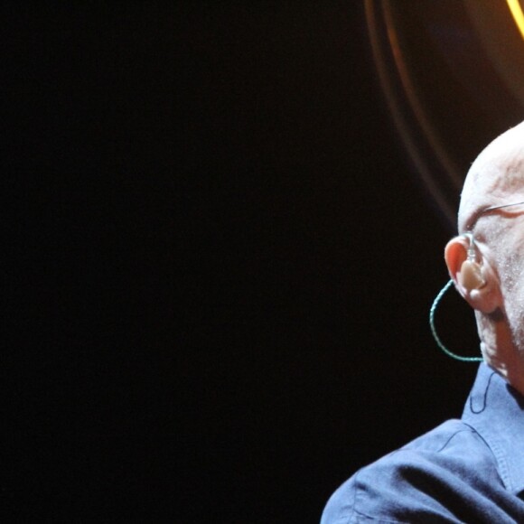 Phil Collins en concert à Sao Paulo au Brésil. Le 24 février 2018.
