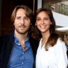 Ophélie Meunier et son mari Mathieu Vergne - People au village lors des Internationaux de France de Tennis de Roland Garros à Paris le 1er juin 2018. © Dominique Jacovides-Cyril Moreau / Bestimage