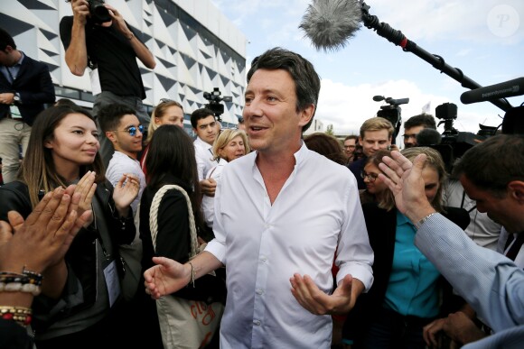 Benjamin Griveaux - Pour la première fois, la République en marche (LRM) organise son université d'été "Campus des Territoires", devant près de 3500 personnes pendant deux jours au Parc des expositions de Bordeaux en Gironde, le 7 septembre 2019. © Patrick Bernard/Bestimage