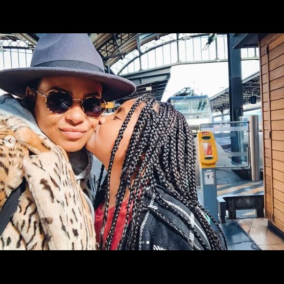 Christina Milian enceinte : Elle débarque à Strasbourg pour voir son chéri M. Pokora avec Violet (4 octobre 2019).