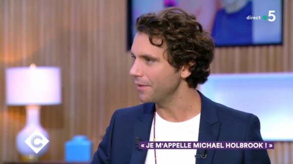 Mika dans C à Vous (France 5) le lundi 7 octobre 2019.