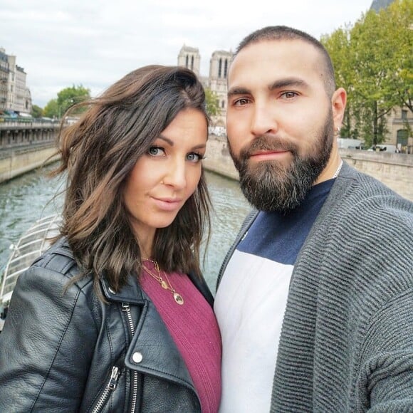 Anaïs Sanson et son mari Carlos à Paris, le 6 octobre 2019