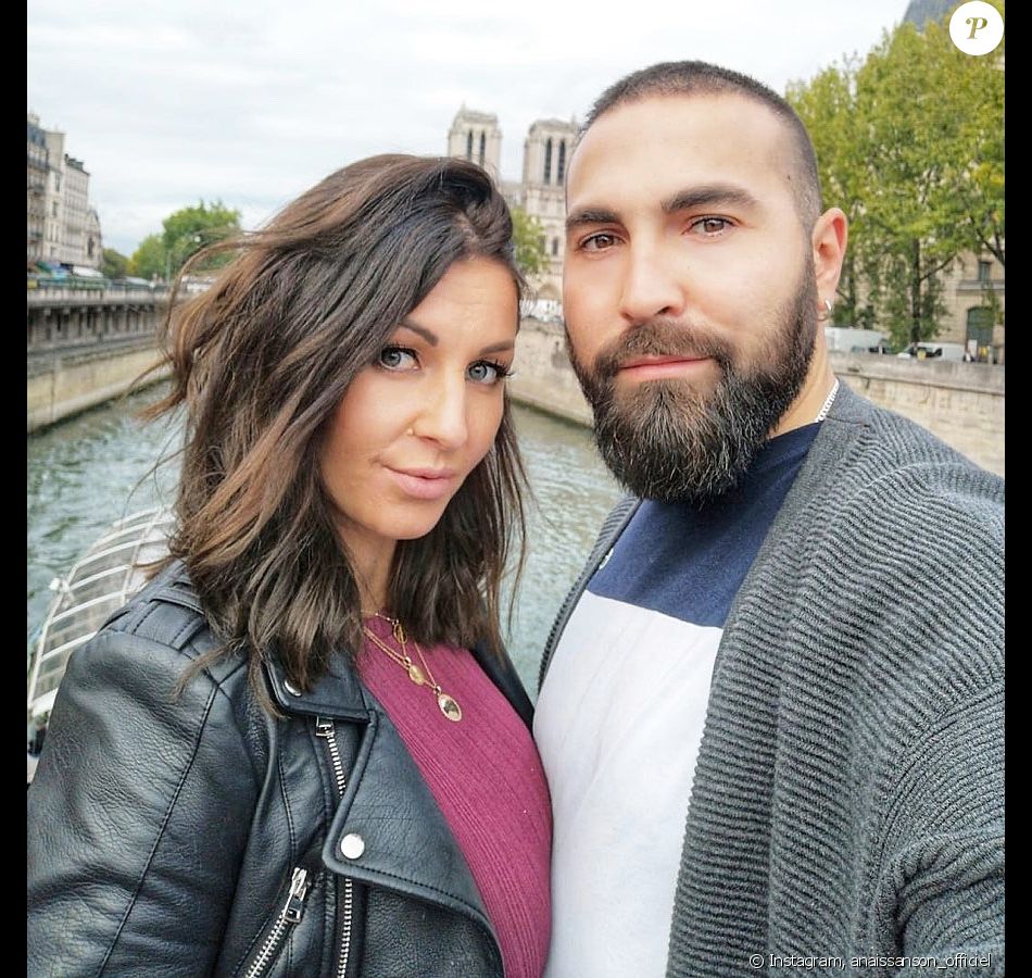 Anais Sanson Les Princes De L amour Anaïs Sanson et son mari Carlos à Paris, le 6 octobre 2019 - Purepeople