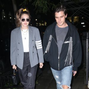 Gigi Hadid est allée diner avec Antoni Porowski (Queer Eye) au restaurant Bond St Japanese à New York, le 7 octobre 2019.