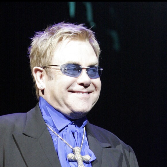 Concert d'Elton John au Zénith de Paris. Le 11 septembre 2007.