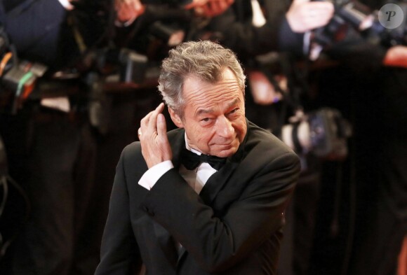 Michel Denisot - Montée des marches du film "Un couteau dans le coeur" lors du 71e Festival International du Film de Cannes. Le 17 mai 2018 © Borde-Jacovides-Moreau/Bestimage