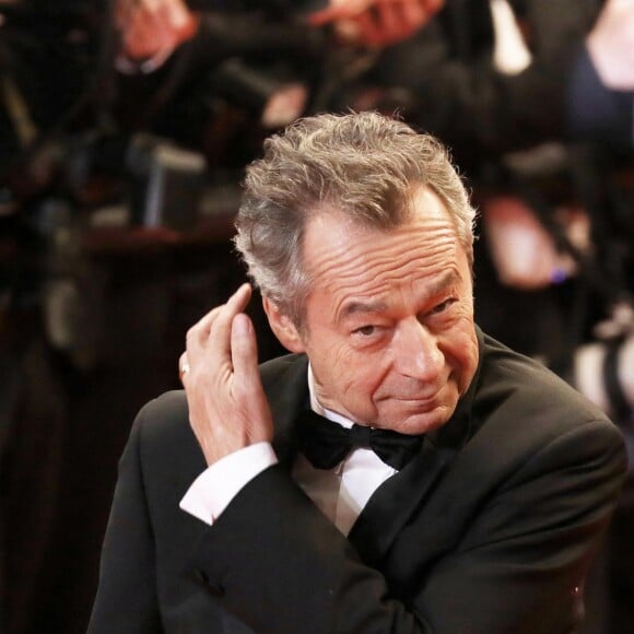 Michel Denisot - Montée des marches du film "Un couteau dans le coeur" lors du 71e Festival International du Film de Cannes. Le 17 mai 2018 © Borde-Jacovides-Moreau/Bestimage