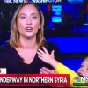 La journaliste Courtney Kube perturbée en direct par son fils sur MSNBC, le 9 octobre 2019