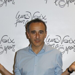 Elie Semoun - Photocall de la 7ème édition du concert caritatif "Leurs voix pour l'espoir" au profil de la recherche contre le cancer du pancréas à l'Olympia à Paris, France, le 1er octobre 2018. © Marc Ausset-Lacroix/Bestimage