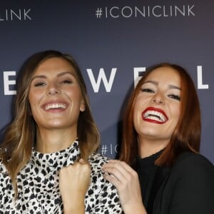 Camille Cerf (Miss France 2015), Maëva Coucke (Miss France 2018) - Soirée de lancement de la nouvelle montre "Iconic Link Daniel Wellington" à Paris le 10 octobre 2019. © Marc Ausset-Lacroix/Bestimage