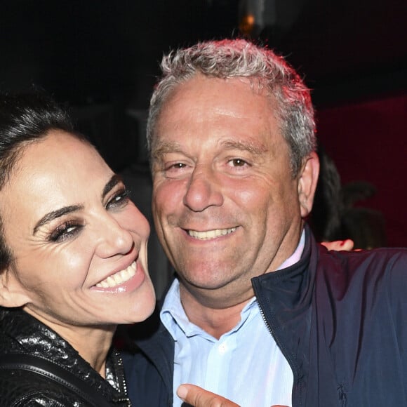 Sandra Sisley, Philippe Souche - Opening du Roxie Club à Paris le 10 octobre 2019. © Pierre Perusseau/Bestimage