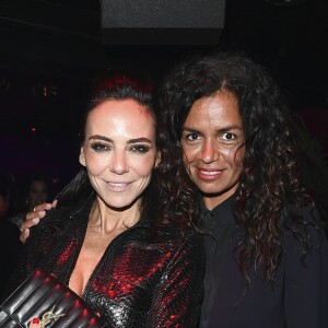 Sandra Sisley et Laurence Roustandjee - Opening du Roxie Club à Paris le 10 octobre 2019. © Pierre Perusseau/Bestimage