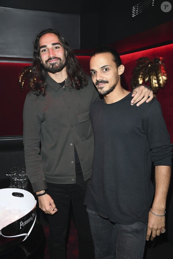 Willy Cartier et Baptiste Marcon - Opening du Roxie Club à Paris le 10 octobre 2019. © Pierre Perusseau/Bestimage