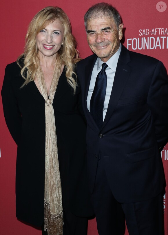 Denise Grayson, Robert Forster au photocall de la 3ème soirée annuelle des SAG-AFTRA Foundation Patron Of The Artists Awards à Los Angeles,, Californie, Etats-Unis, le 8 novembre 2018.