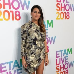 Karine Ferri - People lors du "Etam Live Show 2018" aux Beaux-Arts à Paris, le 25 septembre 2018. © Veeren/Moreau/Bestimage