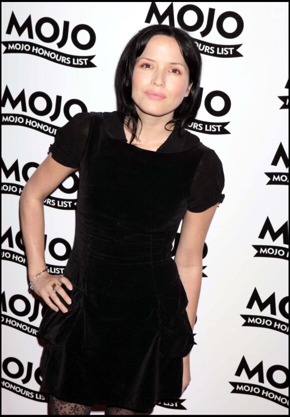 Andrea Corr - Photocall des Mojo Awards, à Londres, le 18 juin 2007