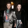 Liam Payne et sa compagne Maya Henry, main dans la main, sont allés dîner au Chiltern Firehouse et en sont ressortis vers 1h du matin à Londres, le 8 octobre 2019.