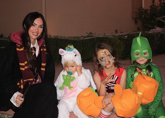 Les enfants de Megan Fox et Brian Austin Green déguisés pour Halloween, le 1er novembre 2018 sur Instagram.