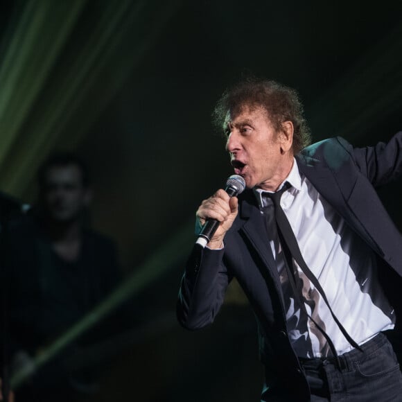 Alain Souchon lors du concert du 12ème Gala 2017 de l'Association pour la Recherche sur Alzheimer à la salle Pleyel dans le 8ème arrondissement, à Paris, France le 30 janvier 2017.  © Cyril Moreau/Bestimage