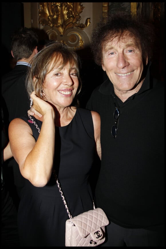 Alain Souchon et sa femme Françoise - 7e gala de l'IFRAD, à Paris, le 21 septembre 2011.