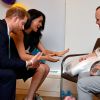 Le prince Harry, duc de Sussex, et Meghan Markle, duchesse de Sussex, lors de la soirée des WellChild Awards à l'hôtel Royal Lancaster à Londres le 15 octobre 2019.