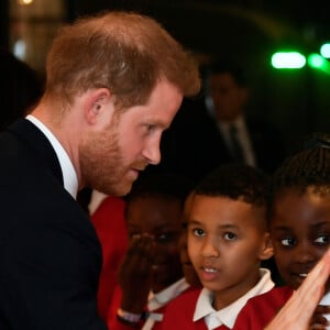 Le prince Harry, duc de Sussex, lors du "WellChild Awards" à l'hôtel Royal Lancaster à Londres. Le 15 octobre 2019