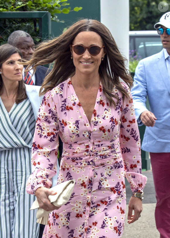 Pippa Middleton à Wimbledon à Londres, le 14 juillet 2019.