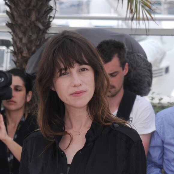 Charlotte Gainsbourg - Photocall du film Melancholia en 2011 au Festival de Cannes.