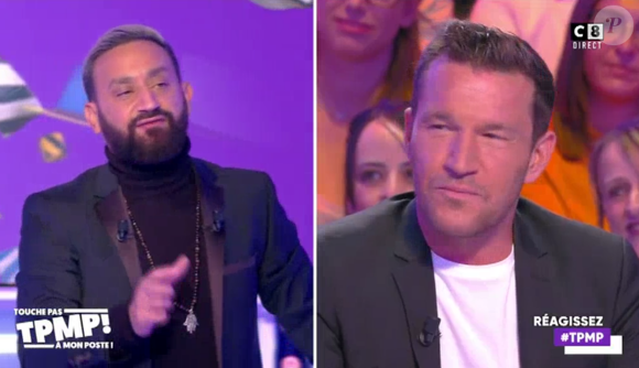 Benjamin Castaldi dans "Touche pas à mon poste", le 7 octobre 2019, sur C8