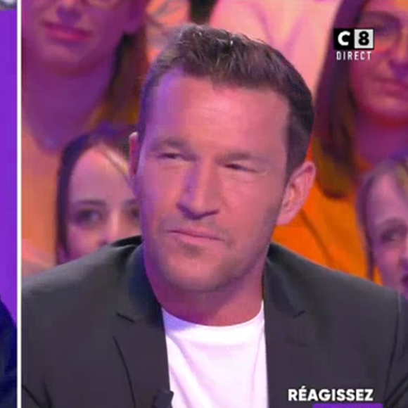 Benjamin Castaldi dans "Touche pas à mon poste", le 7 octobre 2019, sur C8