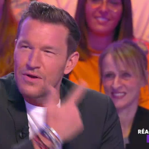 Benjamin Castaldi dans "Touche pas à mon poste", le 7 octobre 2019, sur C8