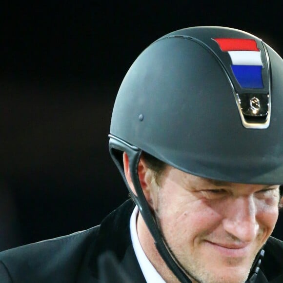 Benjamin Castaldi lors du jumping Longines Master de Paris le 4 décembre 2015. © Christophe Bricot / Bestimage