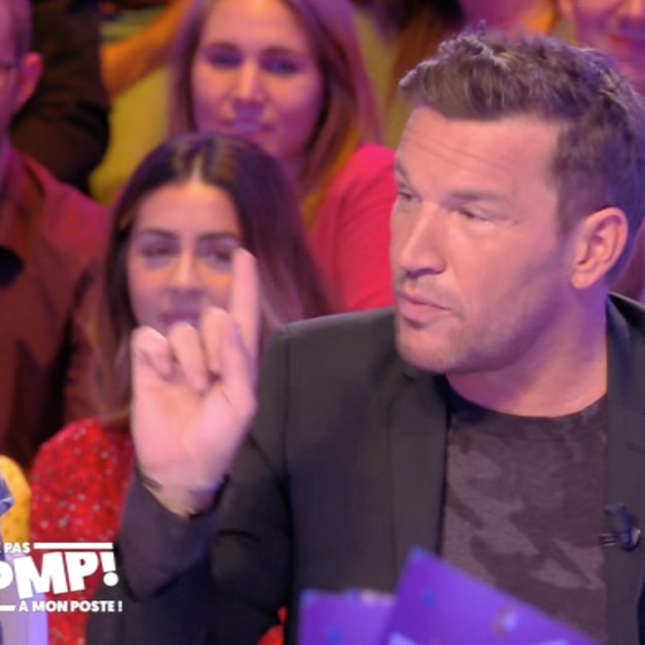 Benjamin Castaldi dans "Touche pas à mon poste", le 17 octobre 2019, sur C8.