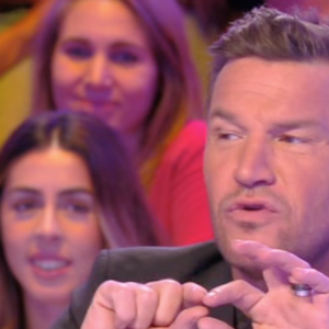 Benjamin Castaldi dans "Touche pas à mon poste", le 17 octobre 2019, sur C8.