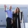 Kate Catherine Middleton, duchesse de Cambridge, et le prince William, duc de Cambridge, au départ de l'aéroport d'Islamabad, après leur voyage officiel de cinq jours au Pakistan. Le 18 octobre 2019 On October 18th 2019. The Duke and Duchess of Cambridge depart from Islamabad Airport, on the fifth and final day of the royal visit to Pakistan.18/10/2019 - Islamabad