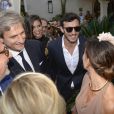 Les invités arrivent au mariage de Rafael Nadal et Xisca Perello à Majorque le 19 octobre 2019.