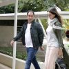 Albert Costa et Cristina Ventura - Les invités quittent l'île de Majorque après le mariage de Rafael Nadal et sa femme Xisca Perello, le 20 octobre 2019.