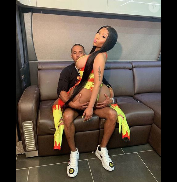 Nicki Minaj et son mari, Kenneth Petty. Août 2019.