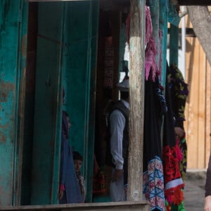 Le prince William, duc de Cambridge, et Kate Middleton, duchesse de Cambridge, vont à la rencontre du peuple Kalash dans la région du Chitral dans le nord-ouest du Pakistan, le 16 octobre 2019.